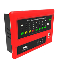 AW-CFP2166-4<BR>4 Zone Fire Alarm Control Panel
