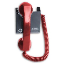 6830-4, 6830-5A-4, 6830-6A-4<BR>Fixed Telephone Handset, Four-State Telephone Handset Assembly, Red