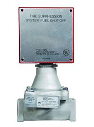 GV-100 Gas Valve, Mechanical, Direct Cable Hookup, 1 in. Pipe - Kitchen Knight II, Pyro.Chem