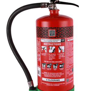 Clean Agent 6 KG Fire Extinguisher