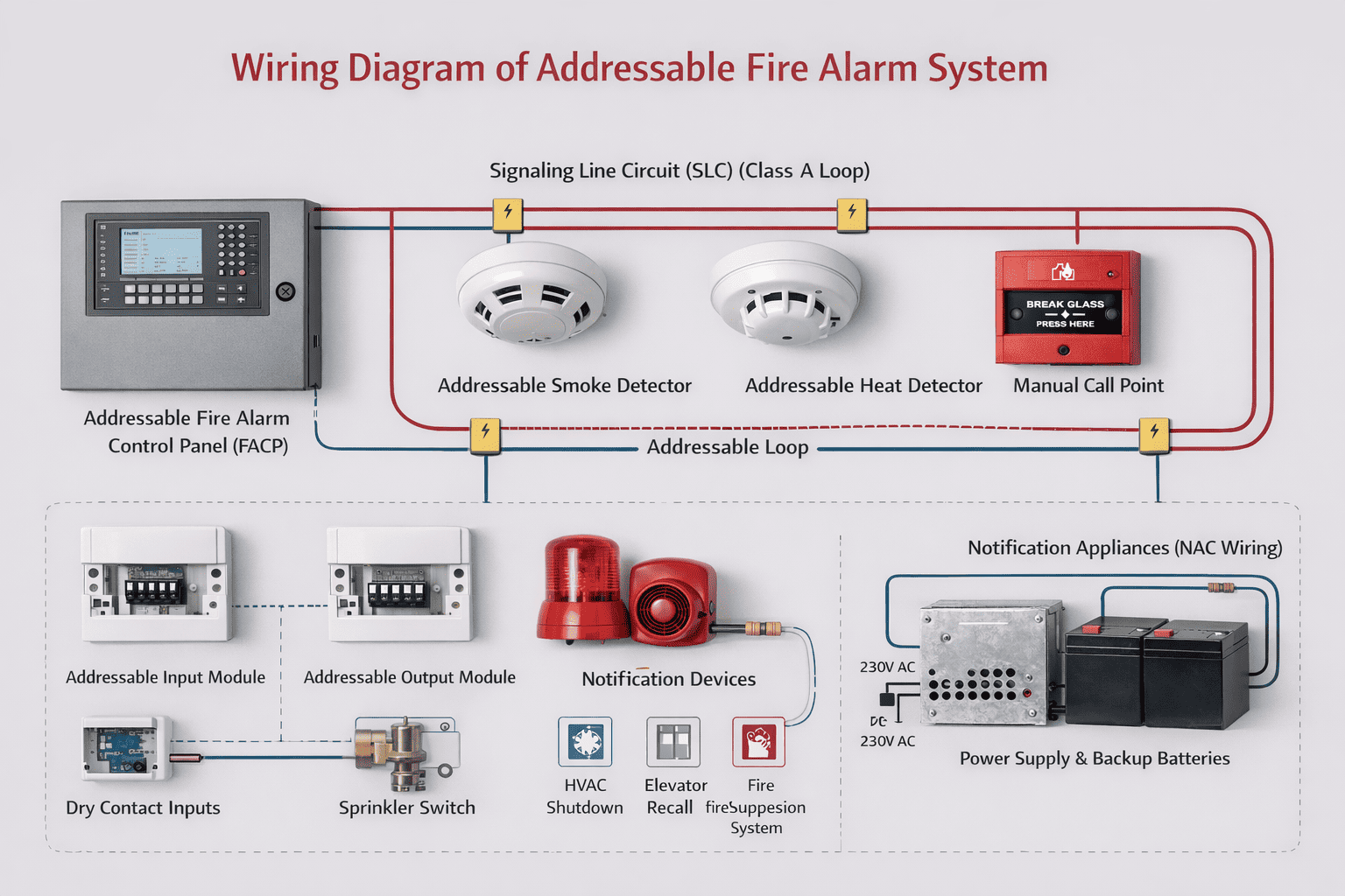 Addressable Fire Alarm Systems | Installation & Maintenance