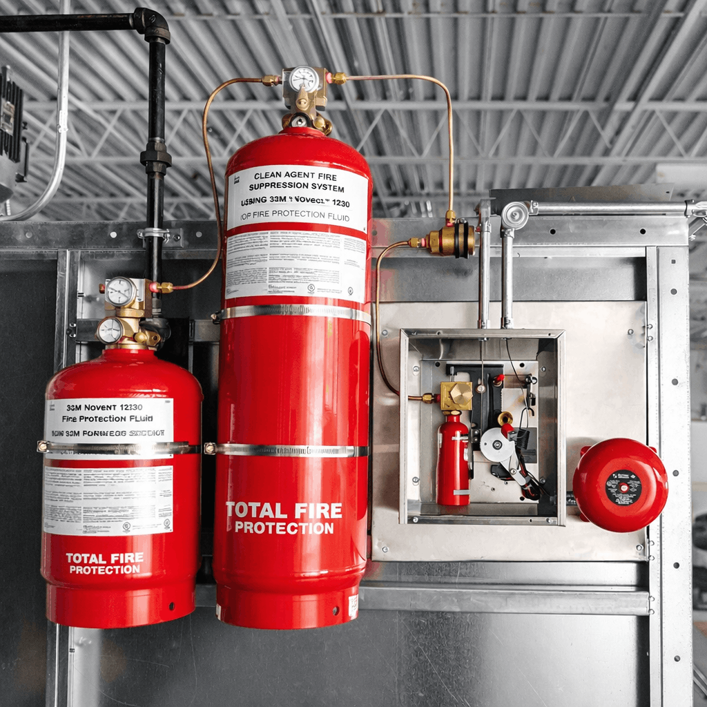clean agent fire suppression system